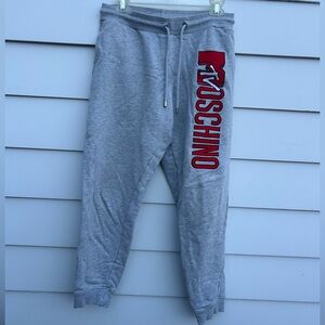 H$Moschino MTV Gray Sweat Pants